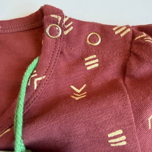 NEW Little Liam & Kate Quinn Long Sleeve Organic Cotton Bodysuit 18-24 Months - Picture 6 of 8